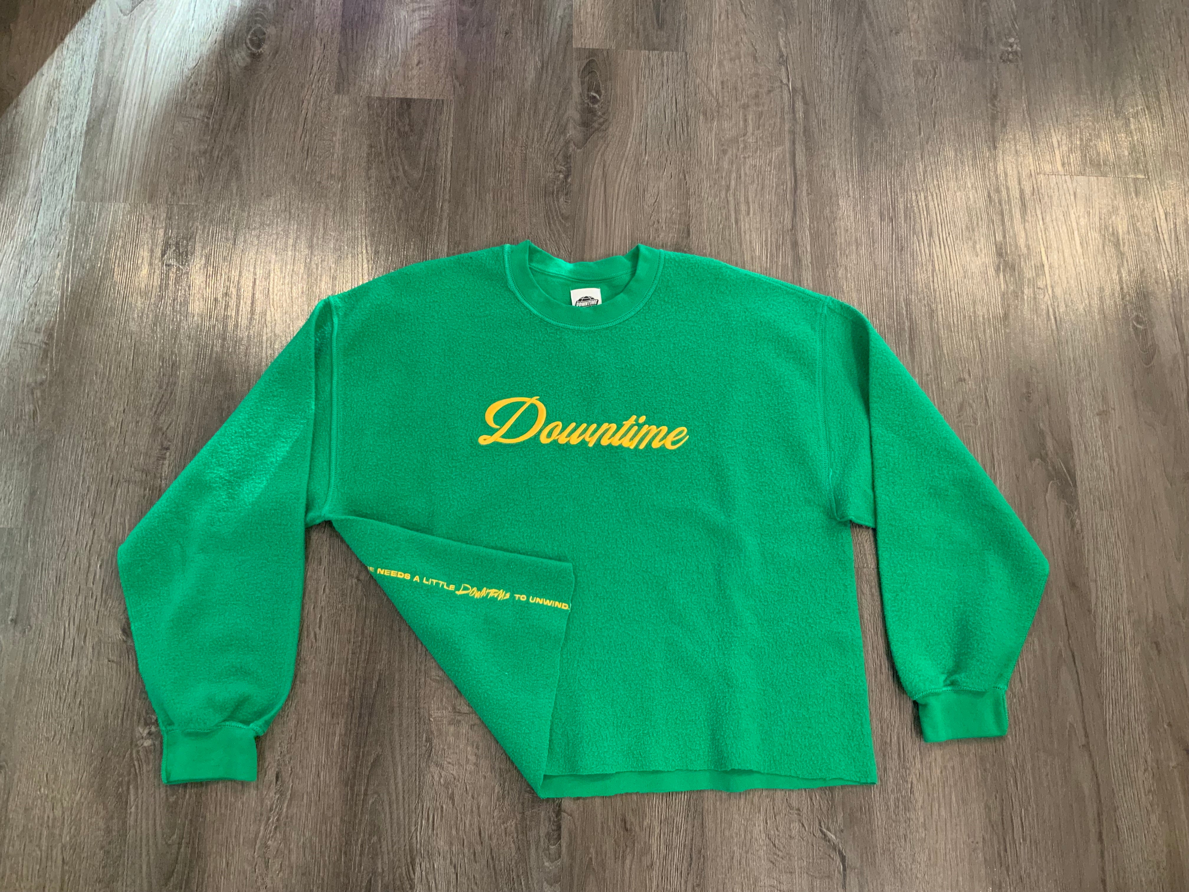 OG Script Crop Crewneck