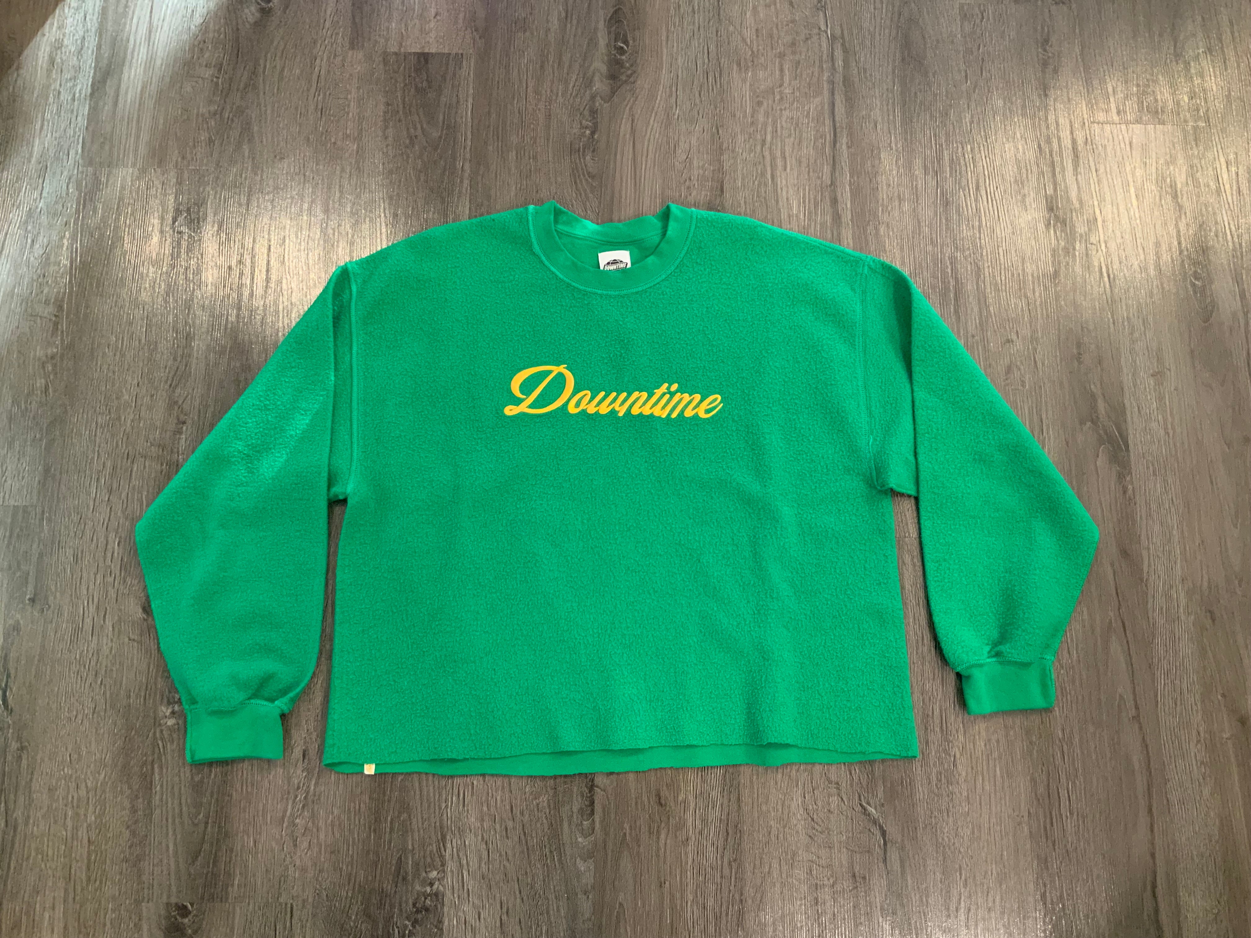 OG Script Crop Crewneck